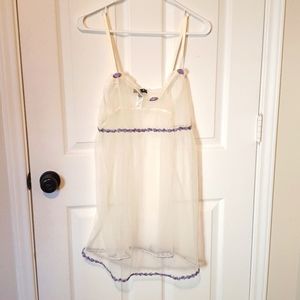 White Babydoll dress